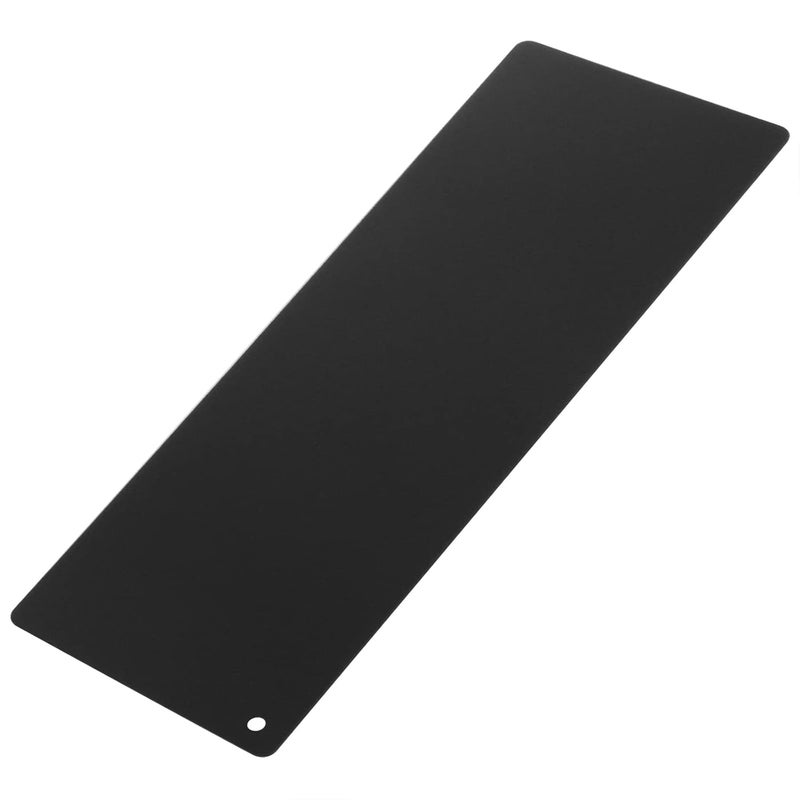 eoere 10 PCS 11-7/8" x 4" Black Steel Plate Sheet, Metal Flat Board Mending Rectangle Plate, Fixing Repair Timber Connector, Thickness 1/64" - Image 3